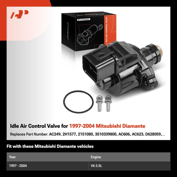 Idle Air Control Valve for 1997-2004 Mitsubishi Diamante