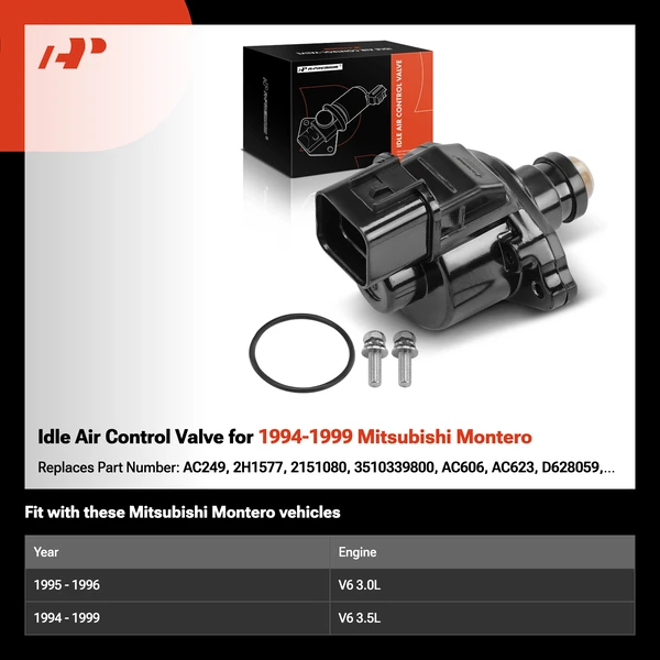 Idle Air Control Valve for 1994-1999 Mitsubishi Montero