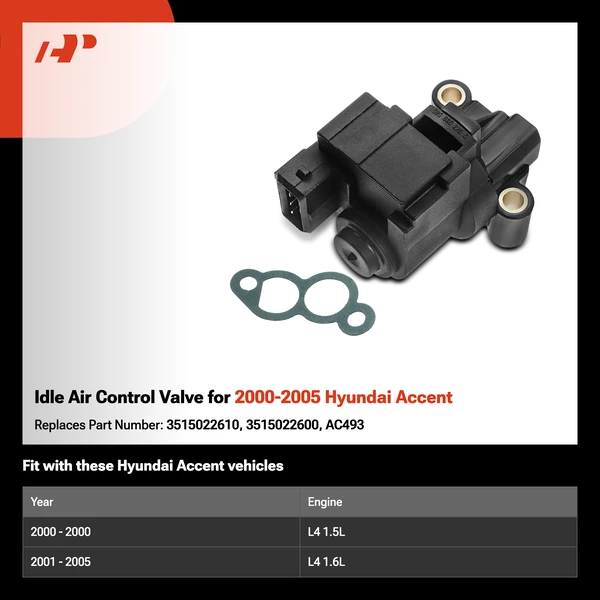 Idle Air Control Valve for 2000-2005 Hyundai Accent