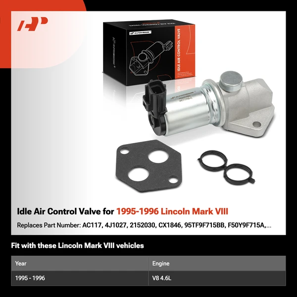 Idle Air Control Valve for 1995-1996 Lincoln Mark VIII