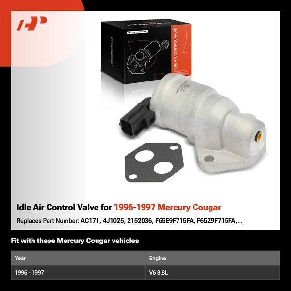 Idle Air Control Valve for 1996-1997 Mercury Cougar