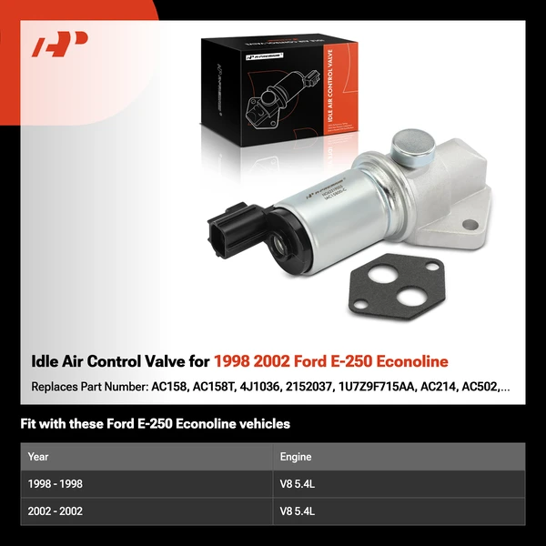 Idle Air Control Valve for 1998 2002 Ford E-250 Econoline