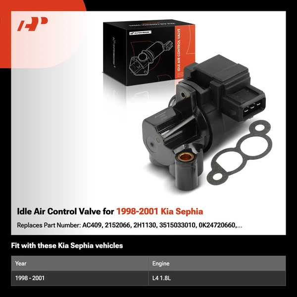 Idle Air Control Valve for 1998-2001 Kia Sephia