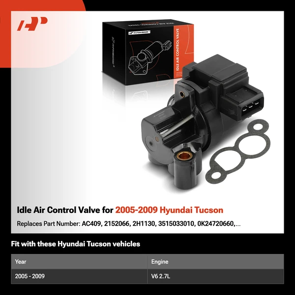 Idle Air Control Valve for 2005-2009 Hyundai Tucson