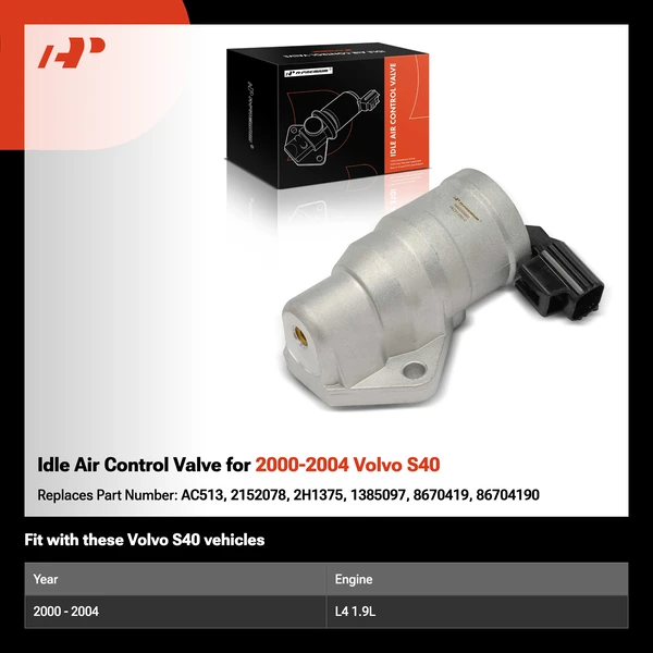 Idle Air Control Valve for 2000-2004 Volvo S40