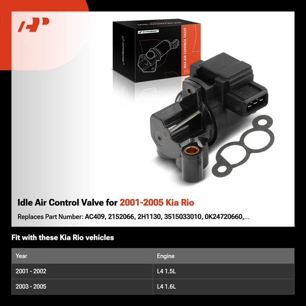 Idle Air Control Valve for 2001-2005 Kia Rio