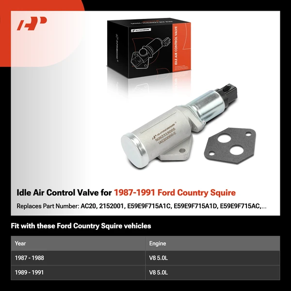 Idle Air Control Valve for 1987-1991 Ford Country Squire