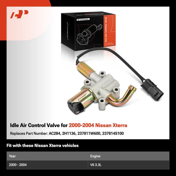 Idle Air Control Valve for 2000-2004 Nissan Xterra