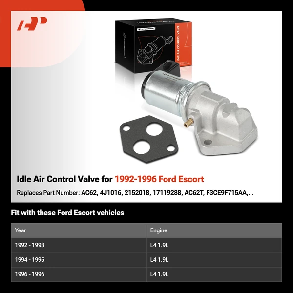 Idle Air Control Valve for 1992-1996 Ford Escort