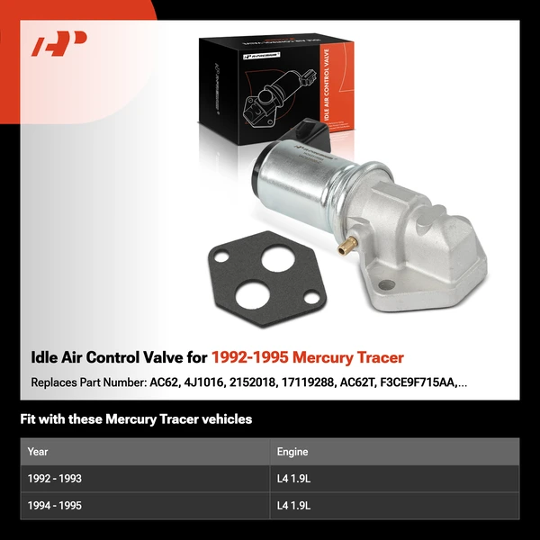 Idle Air Control Valve for 1992-1995 Mercury Tracer