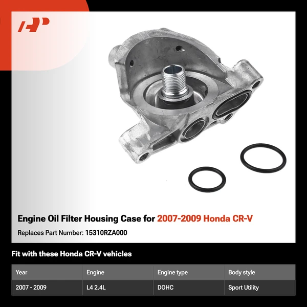 Engine Oil Filter Housing Case for 2007-2009 Honda CR-V