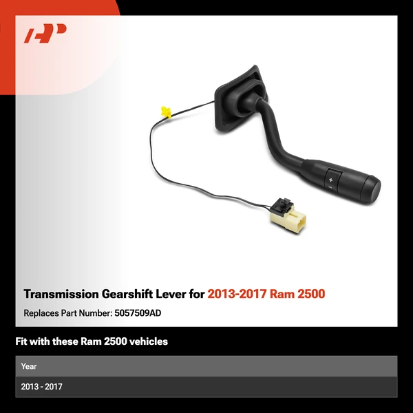 Transmission Gearshift Lever for 2013-2017 Ram 2500
