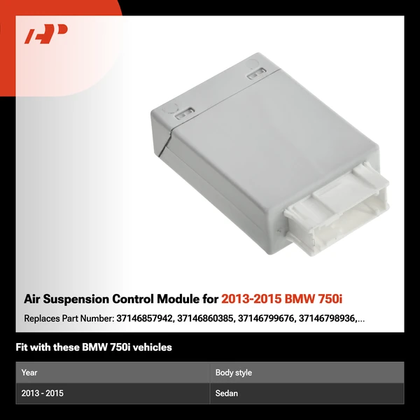 Air Suspension Control Module for 2013-2015 BMW 750i