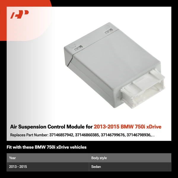 Air Suspension Control Module for 2013-2015 BMW 750i xDrive