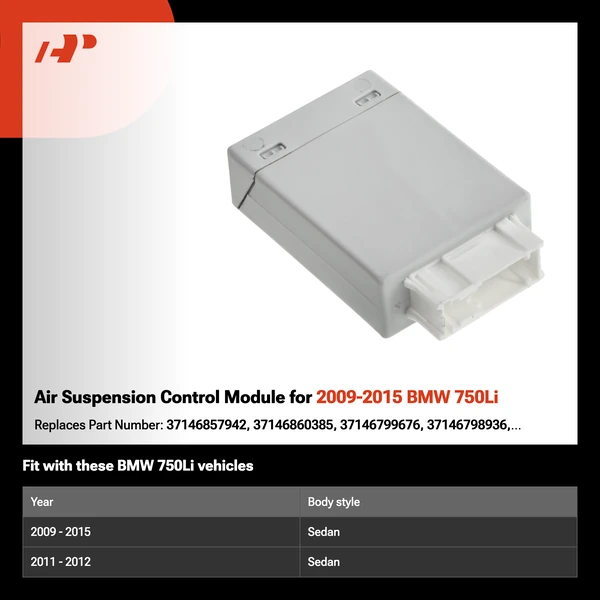 Air Suspension Control Module for 2009-2015 BMW 750Li