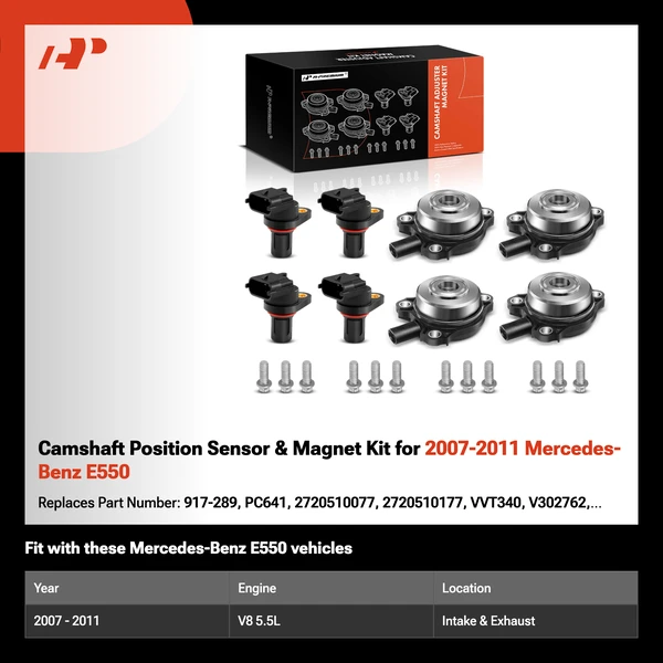 Camshaft Position Sensor & Magnet Kit for 2007-2011 Mercedes-Benz E550