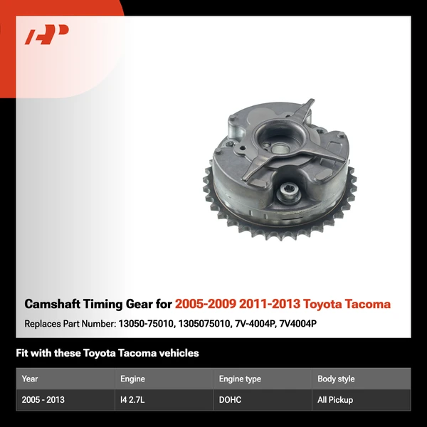 Camshaft Timing Gear for 2005-2009 2011-2013 Toyota Tacoma