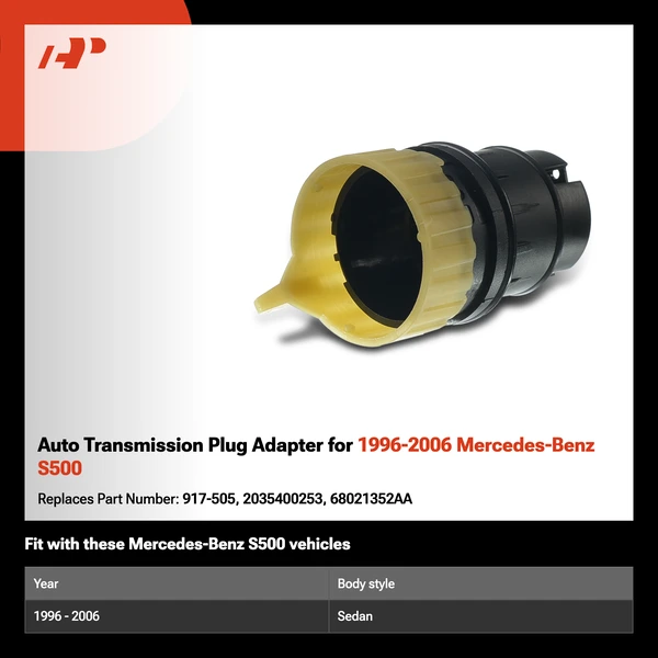 Auto Transmission Plug Adapter for 1996-2006 Mercedes-Benz S500