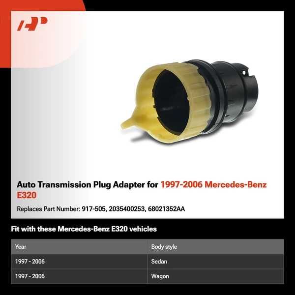 Auto Transmission Plug Adapter for 1997-2006 Mercedes-Benz E320