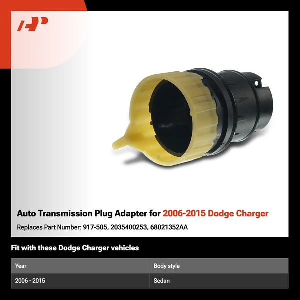 Auto Transmission Plug Adapter for 2006-2015 Dodge Charger