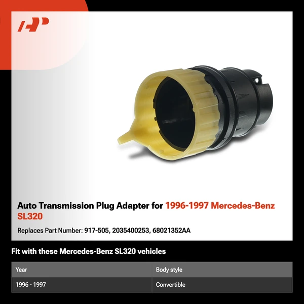 Auto Transmission Plug Adapter for 1996-1997 Mercedes-Benz SL320