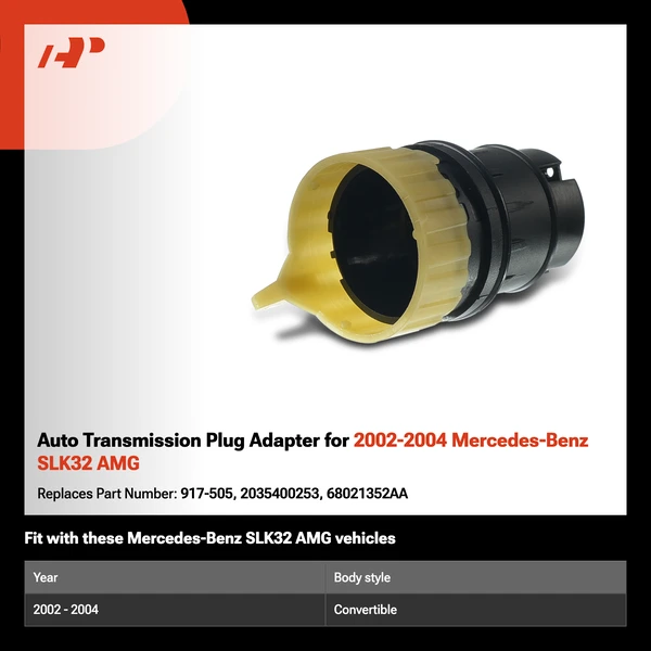 Auto Transmission Plug Adapter for 2002-2004 Mercedes-Benz SLK32 AMG