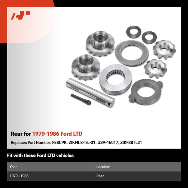 Rear for 1979-1986 Ford LTD