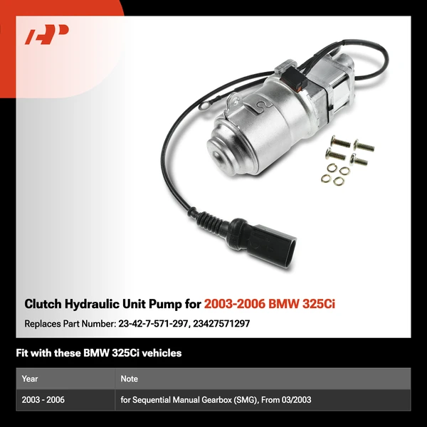 Clutch Hydraulic Unit Pump for 2003-2006 BMW 325Ci