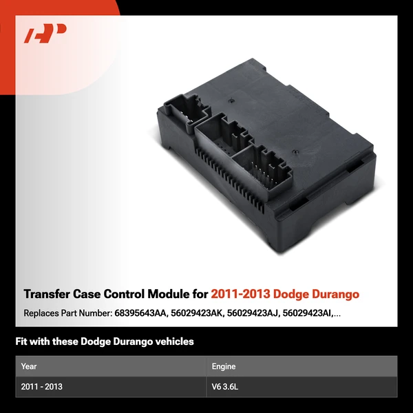 Transfer Case Control Module for 2011-2013 Dodge Durango