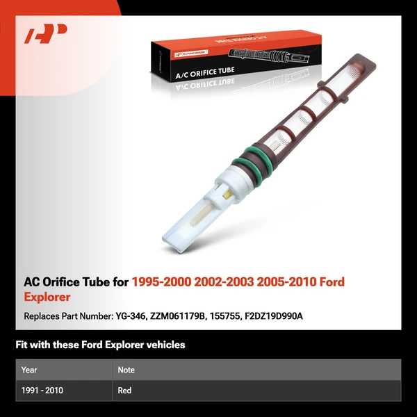 AC Orifice Tube for 1995-2000 2002-2003 2005-2010 Ford Explorer
