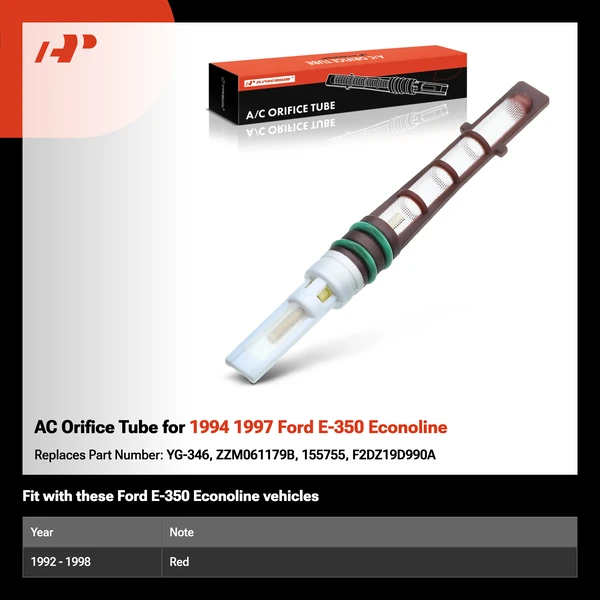 AC Orifice Tube for 1994 1997 Ford E-350 Econoline