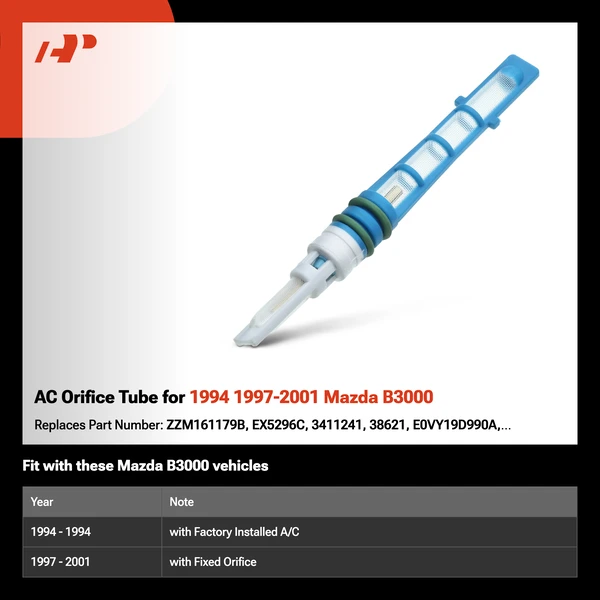 AC Orifice Tube for 1994 1997-2001 Mazda B3000