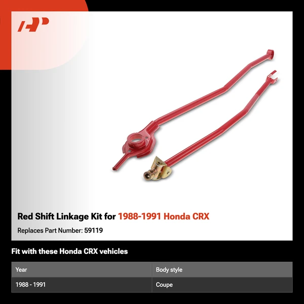 Red Shift Linkage Kit for 1988-1991 Honda CRX