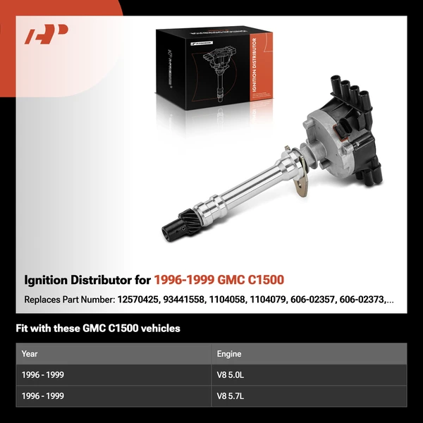Ignition Distributor for 1996-1999 GMC C1500