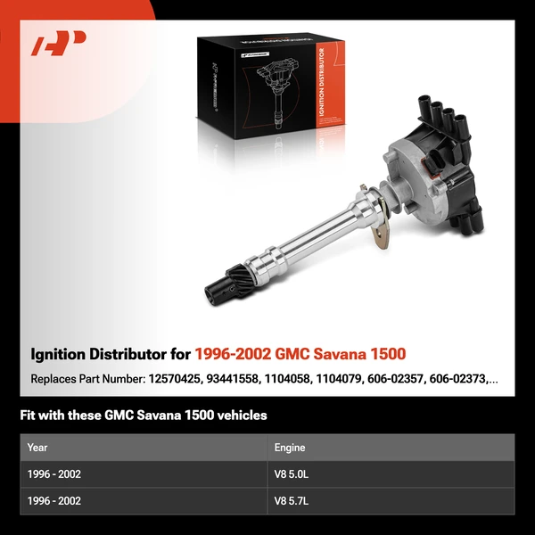 Ignition Distributor for 1996-2002 GMC Savana 1500