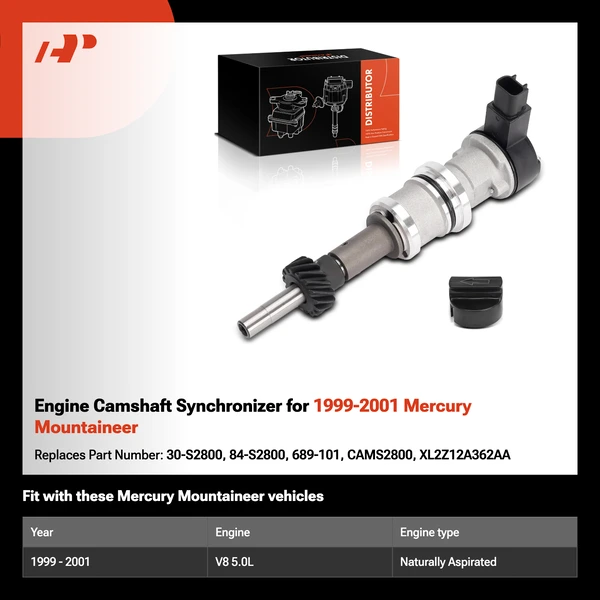Engine Camshaft Synchronizer for 1999-2001 Mercury Mountaineer