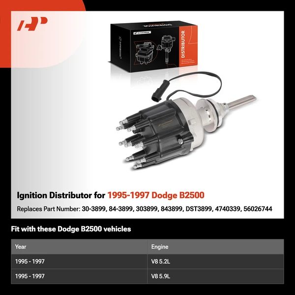 Ignition Distributor for 1995-1997 Dodge B2500