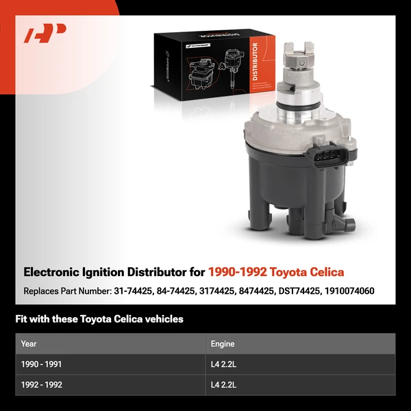 Electronic Ignition Distributor for 1990-1992 Toyota Celica
