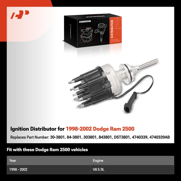 Ignition Distributor for 1998-2002 Dodge Ram 2500