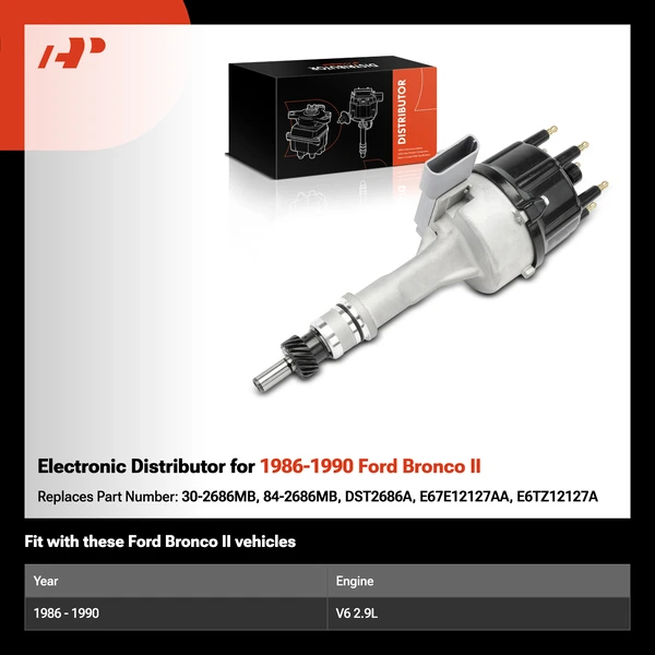 Electronic Distributor for 1986-1990 Ford Bronco II