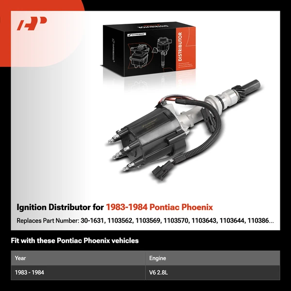 Ignition Distributor for 1983-1984 Pontiac Phoenix
