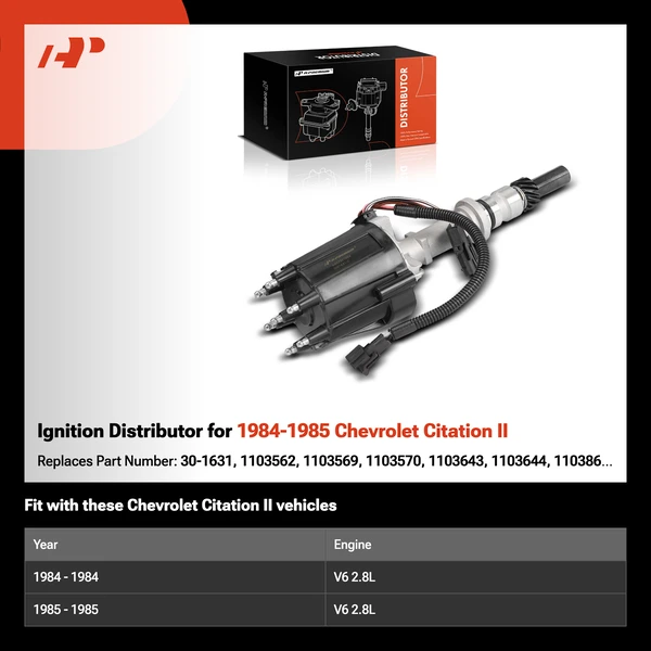 Ignition Distributor for 1984-1985 Chevrolet Citation II