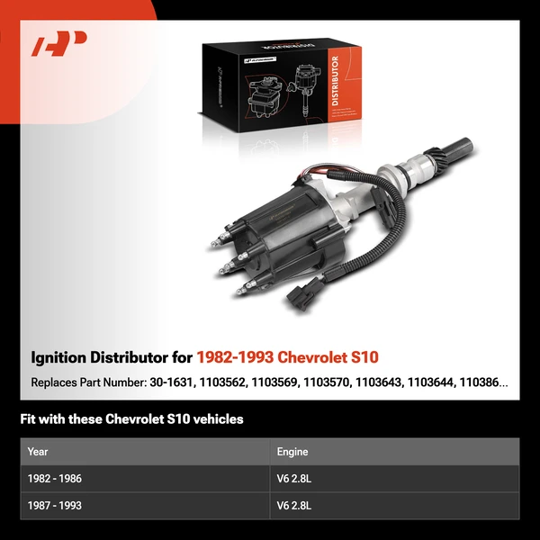Ignition Distributor for 1982-1993 Chevrolet S10