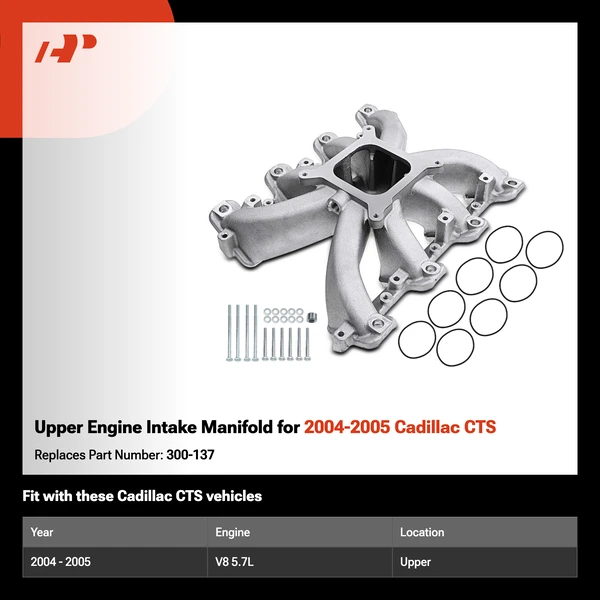 Upper Engine Intake Manifold for 2004-2005 Cadillac CTS