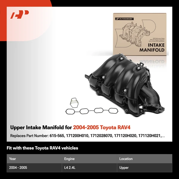 Upper Intake Manifold for 2004-2005 Toyota RAV4