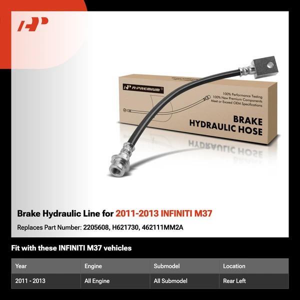 Brake Hydraulic Line for 2011-2013 INFINITI M37