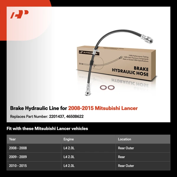 Brake Hydraulic Line for 2008-2015 Mitsubishi Lancer