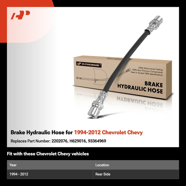 Brake Hydraulic Hose for 1994-2012 Chevrolet Chevy