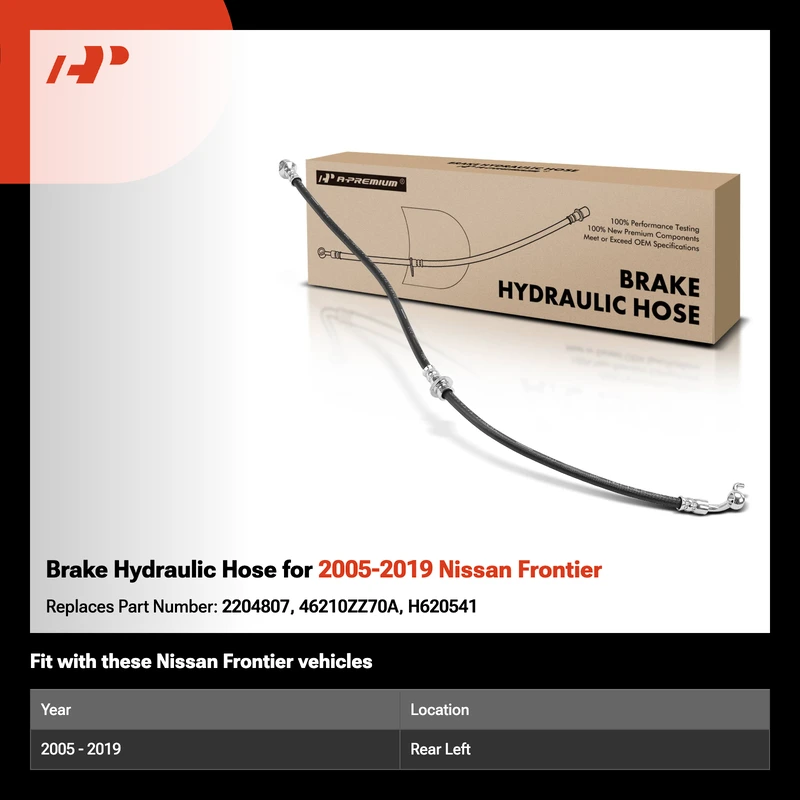 Brake Hydraulic Hose for 2005-2019 Nissan Frontier