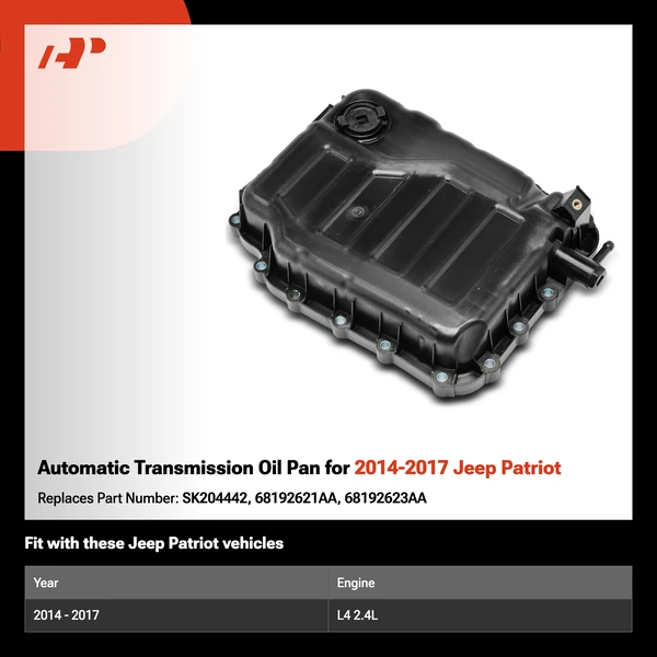 Automatic Transmission Oil Pan for 2014-2017 Jeep Patriot